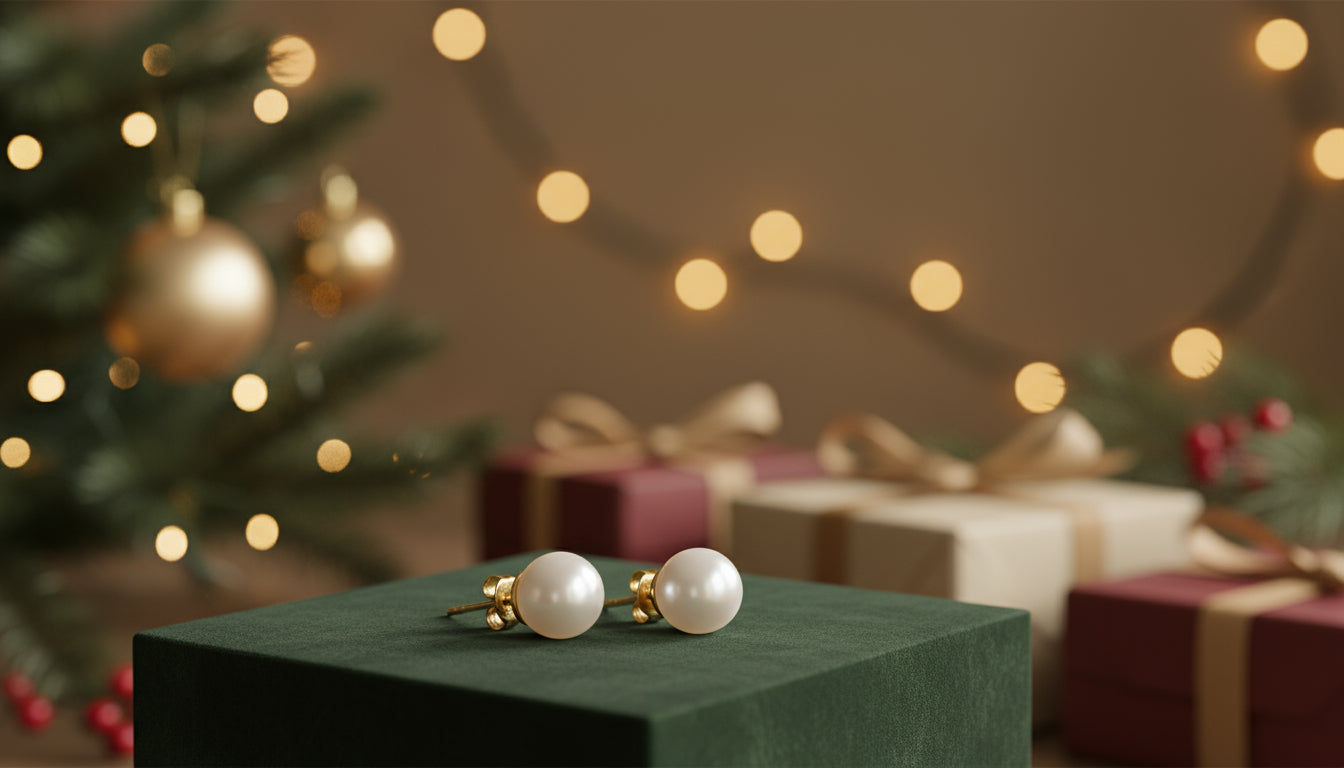 cadouri de Craciun pentru femei - bijuterii cu perle naturale aur 14K - Royal Pearls