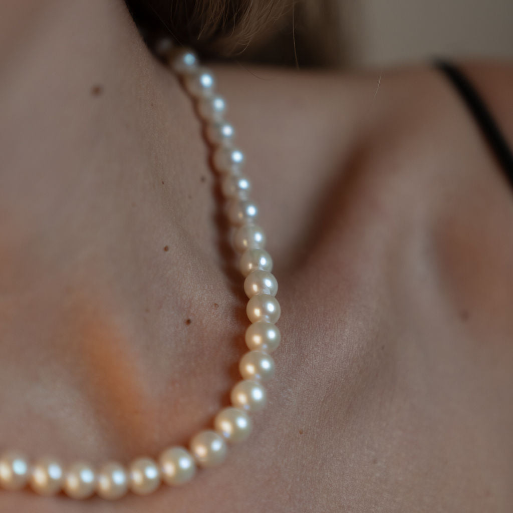 cadou femei 40 ani bijuterii perle naturale elegante aur 14K - Royal Pearls