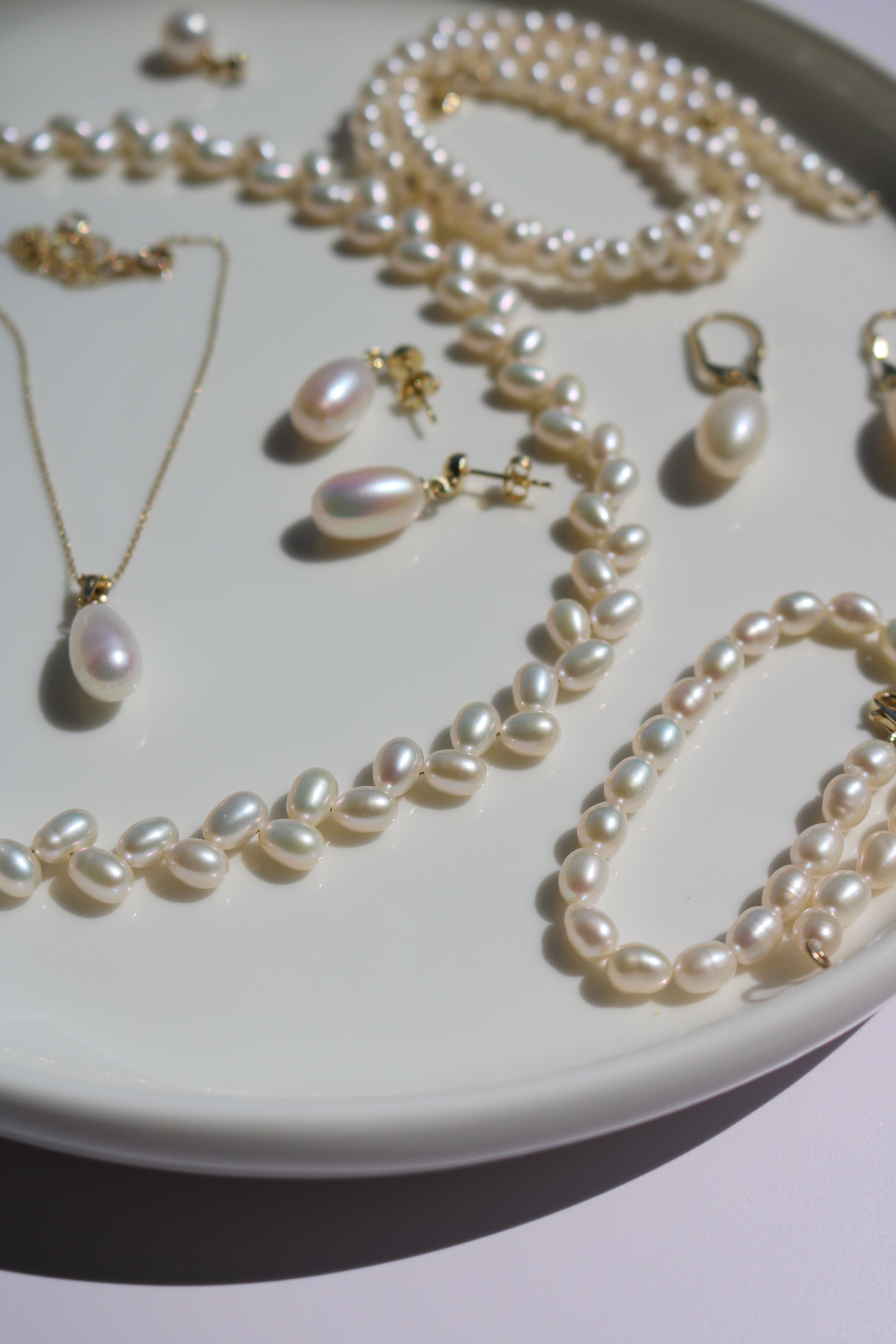 bijuterii perle naturale aur 14K cadou elegant pentru femei - Royal Pearls