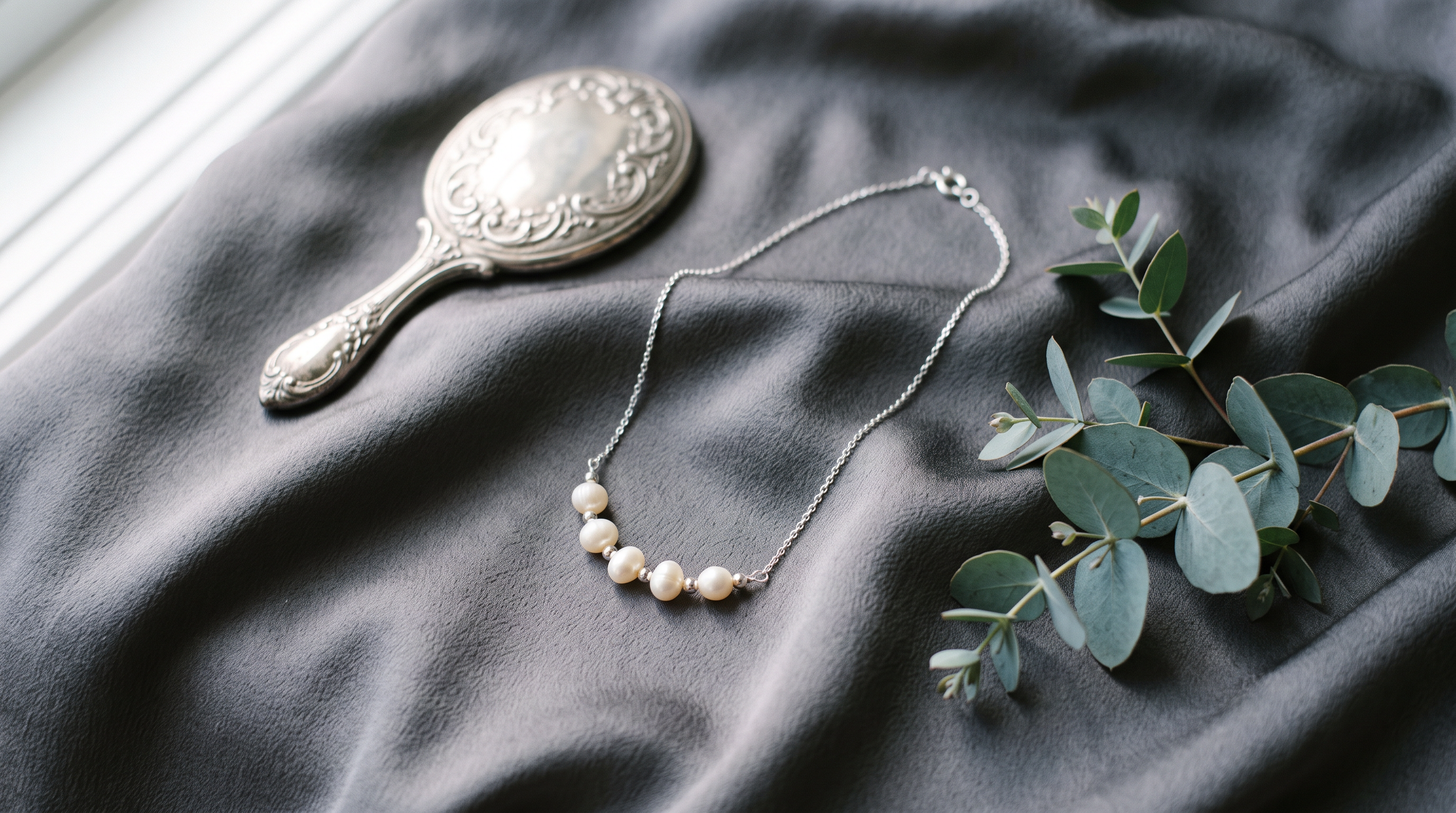 nunta de argint 25 ani casatorie cadou bijuterii perle naturale aur 14K - Royal Pearls