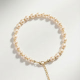 Brățară cu perle de cultură roz 5–5,5 mm din aur 14K Rose Dorée