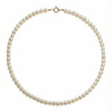 Colier cu perle de cultura champagne 7–7.5 mm din aur 14K Lucia