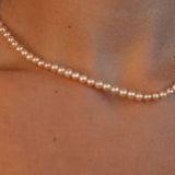 Colier cu perle de cultura roz 4.5–5 mm din aur 14K Blush Line