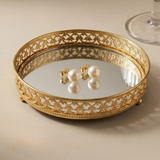 14K gold stud earrings with champagne cultured pearls 8 – 9 mm