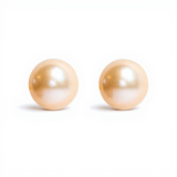 Cercei stud din aur 14K cu perle de cultură roz 5.5–6 mm