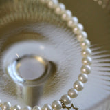 Brățară cu perle de cultură albe 5–5,5 mm din aur 14K Star Dust