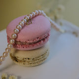 Brățară cu perle de cultură roz 5–5,5 mm din aur 14K Rose Thread