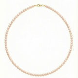 Colier cu perle de cultura roz 4.5–5 mm din aur 14K Blush Line