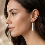 cercei perle keshi naturale aur 14k lifestyle - noelle - royal pearls
