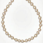 Brățară cu perle naturale de cultură roz 5–5,5 mm și aur 14K galben