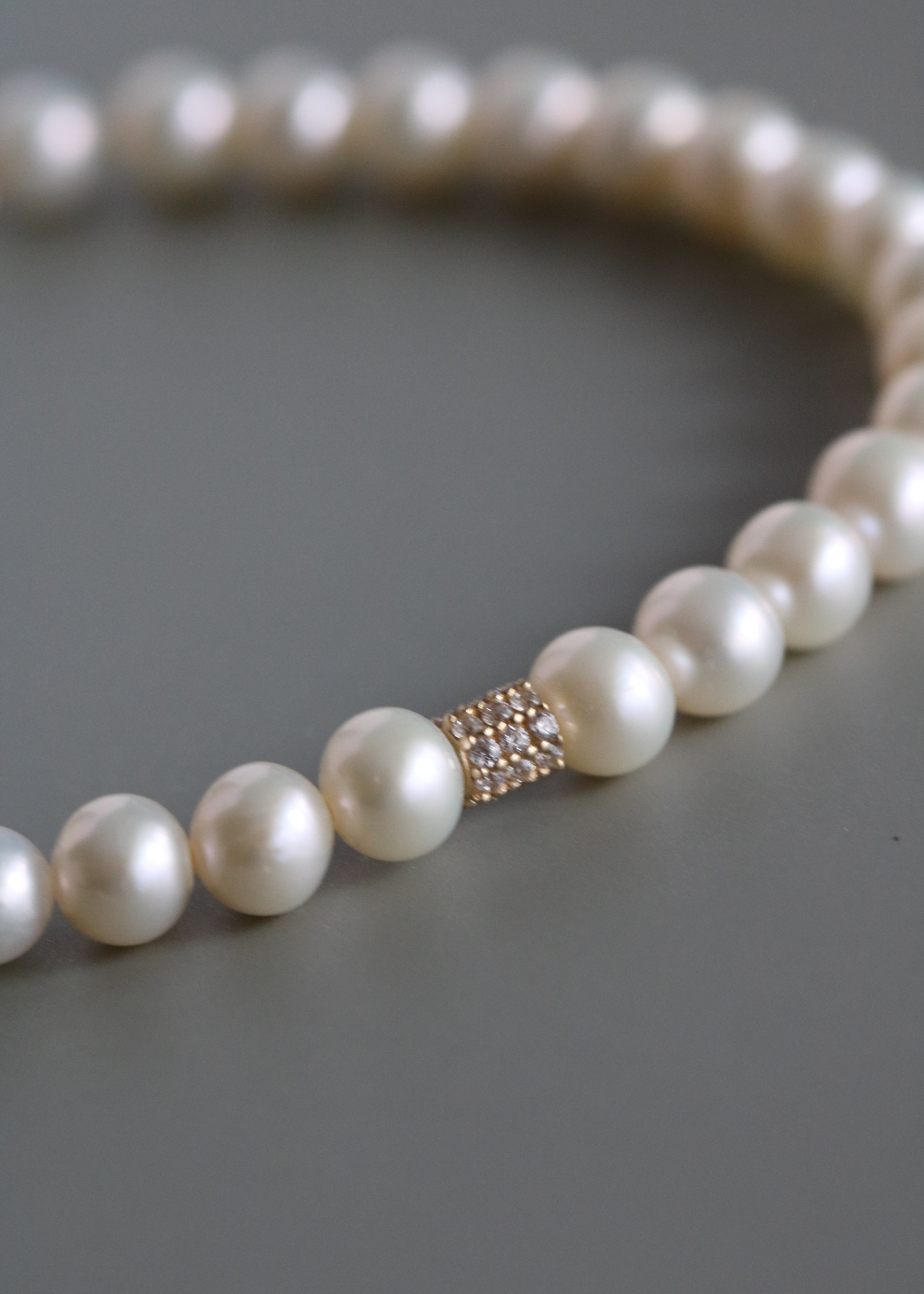 Detaliu perle naturale de cultură albe, 5–5,5 mm