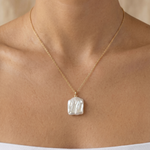colier perle keshi naturale aur 14k lifestyle - marina - royal pearls