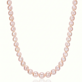 Colier cu perle de cultura mici roz 4-5 mm din aur 14K Blush Line