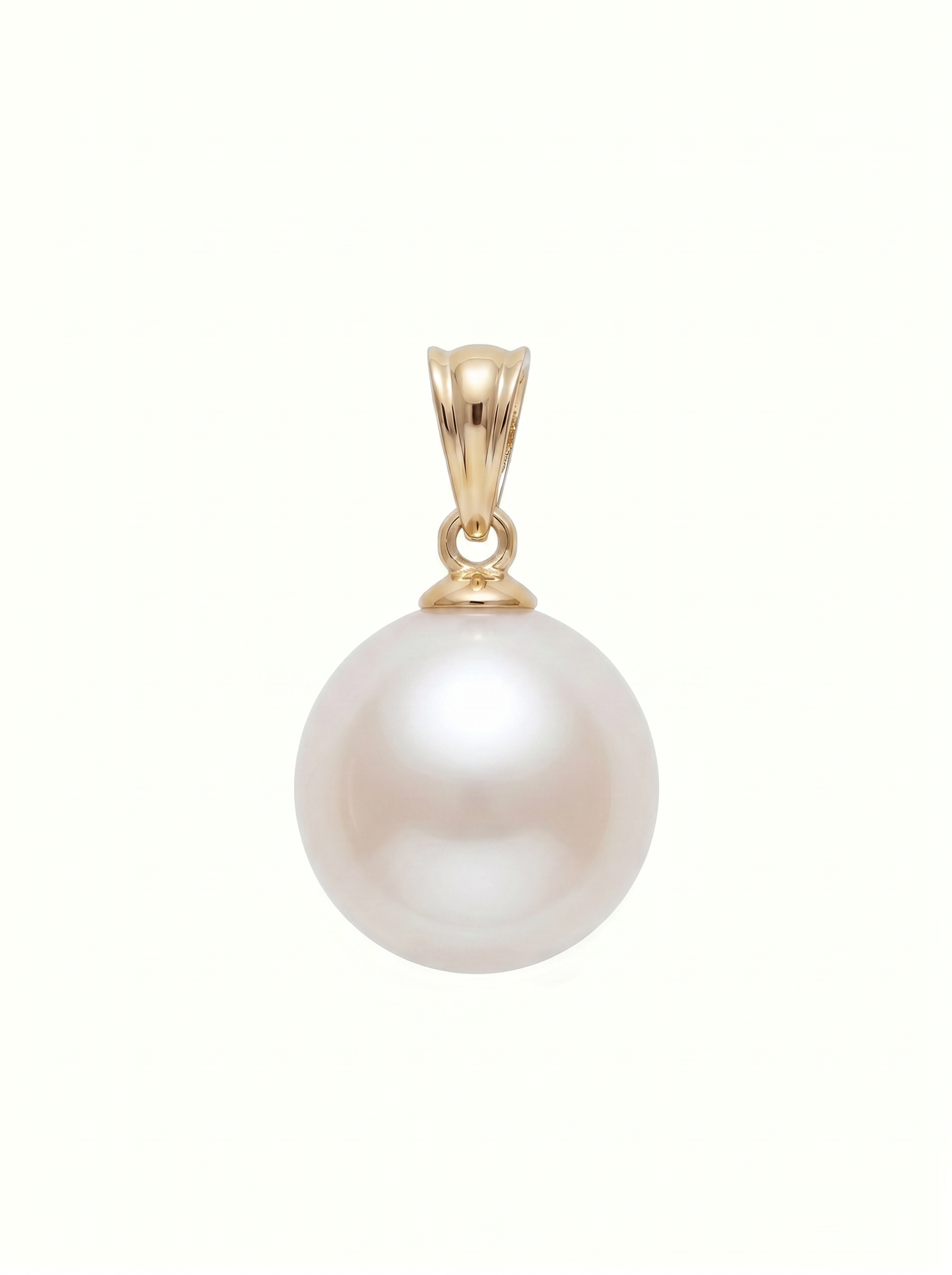 Pandantiv Aur 14K cu Perlă Naturală Albă 7-8mm — Astra - pandantiv perla naturala aur 14K - Royal Pearls