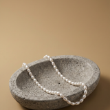 colier perle naturale albe ovale 5-6mm aur 14k lifestyle - luna - royal pearls