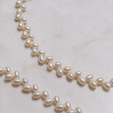 Set Eternal cu Perle Naturale de CulturÄƒ Albe AAA È™i Aur 14K â€“ Colier È™i BrÄƒÈ›arÄƒ Handmade - Royal Pearls
